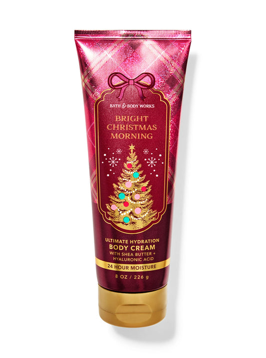 "Bright Christmas Morning Crema de Bath & Body Works / El Espíritu de la Navidad en Cada Rocío 🎄✨"