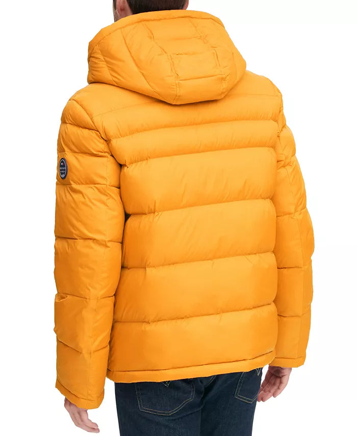 Tommy Hilfiger Chaqueta acolchada para hombre Amarillo / Oferta Especial