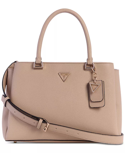 GUESS Bolso de mano con tres compartimentos Glimmer / Gris Pardo EN DEMANDA