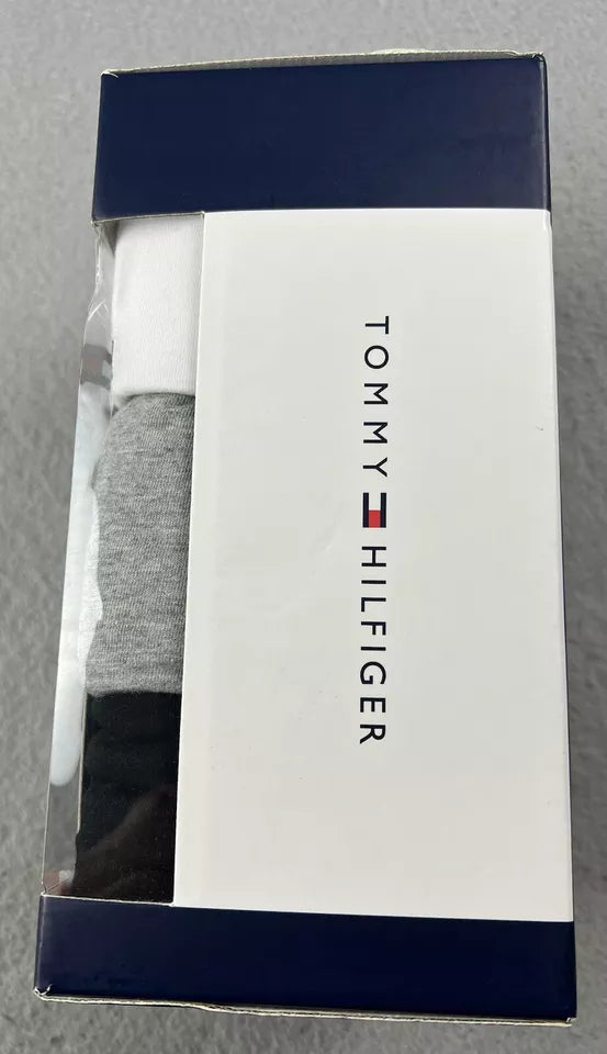 Tommy Hilfiger - Paquete de 3 Playeras Clásicas V-Neck  Blancas👕✨